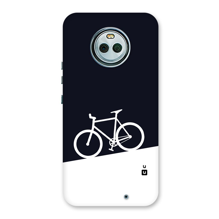 Bicycle Minimal Art Back Case for Moto X4