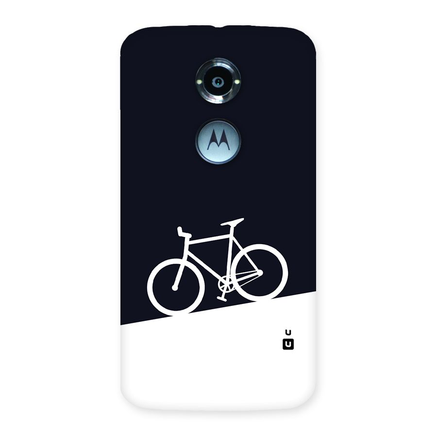 Bicycle Minimal Art Back Case for Moto X 2nd Gen