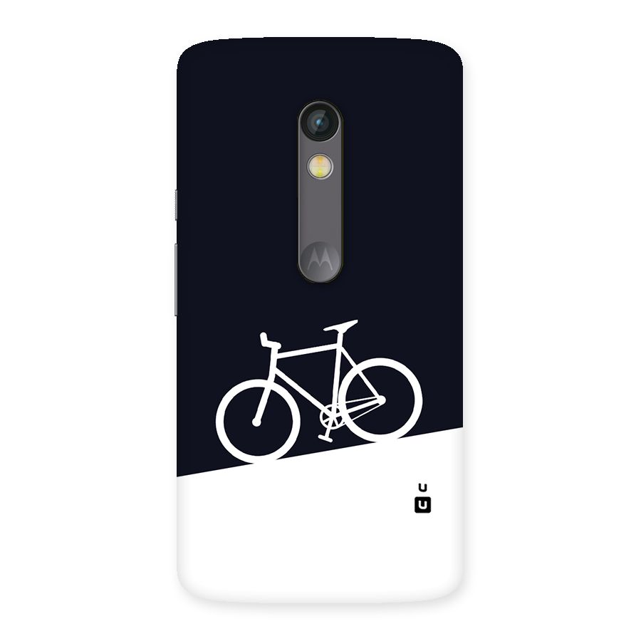 Bicycle Minimal Art Back Case for Moto X Play