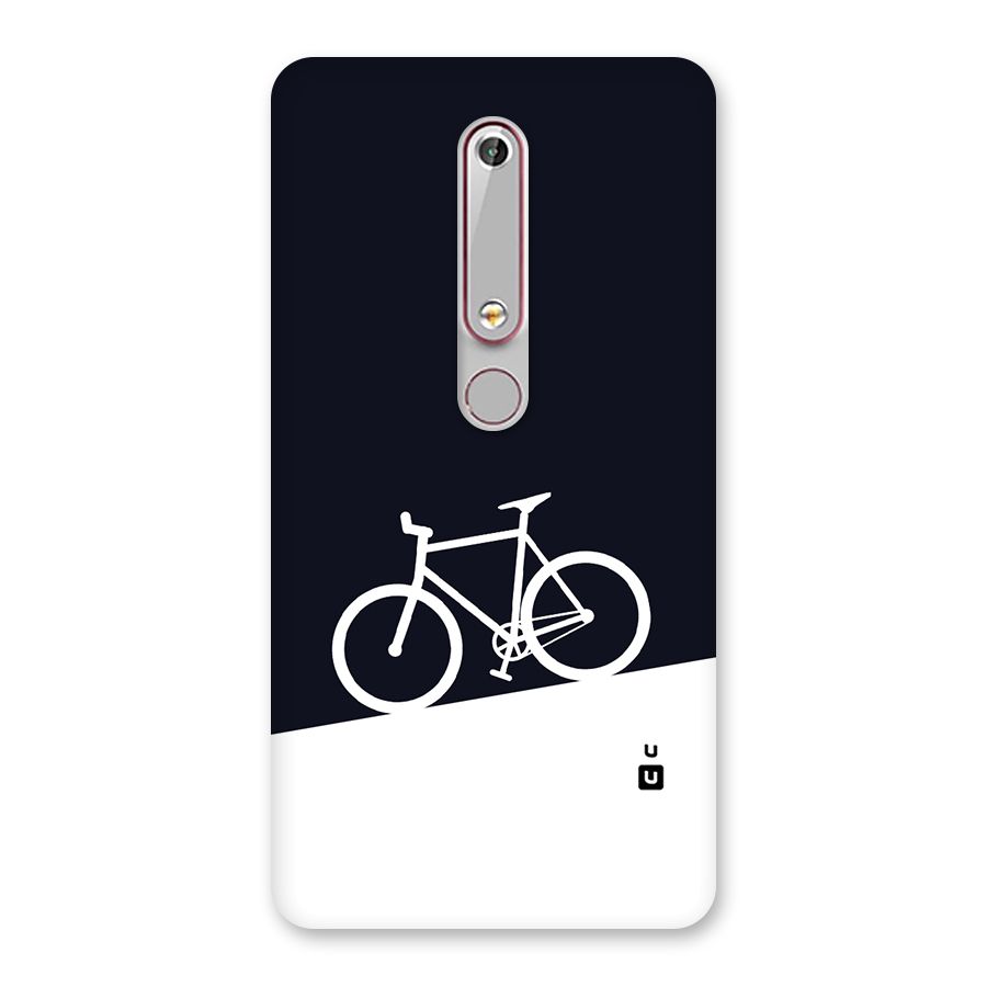 Bicycle Minimal Art Back Case for Nokia 6.1