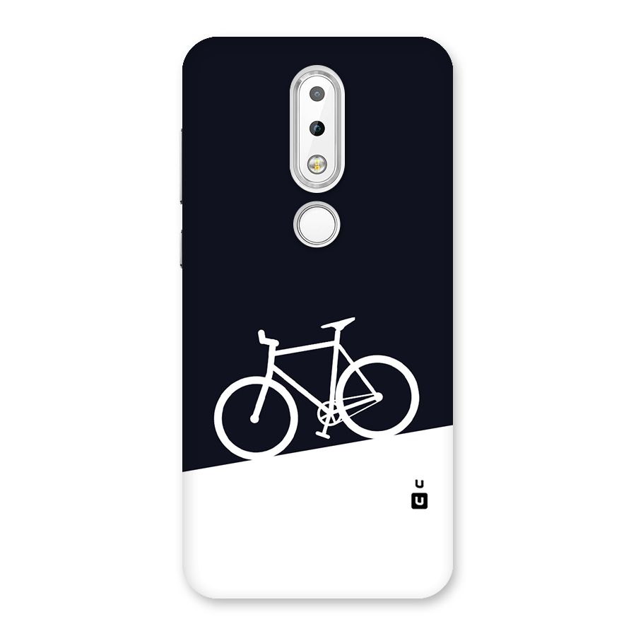 Bicycle Minimal Art Back Case for Nokia 6.1 Plus