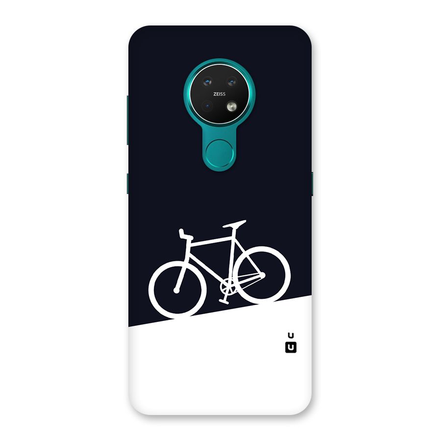 Bicycle Minimal Art Back Case for Nokia 7.2