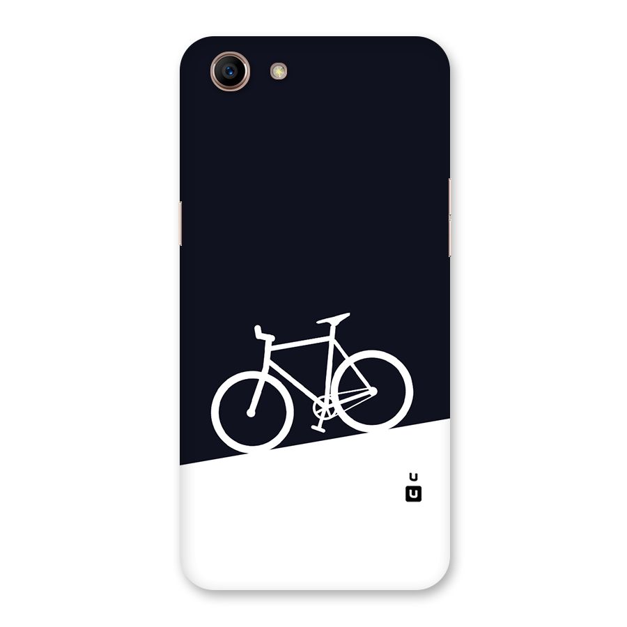 Bicycle Minimal Art Back Case for Oppo A83 (2018)