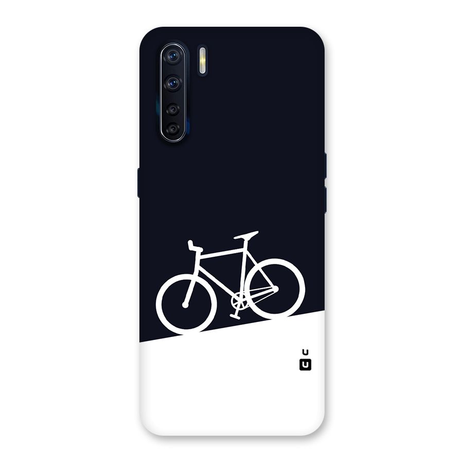 Bicycle Minimal Art Back Case for Oppo F15