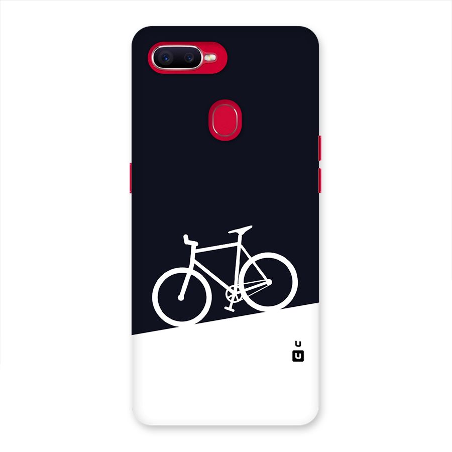 Bicycle Minimal Art Back Case for Oppo F9 Pro