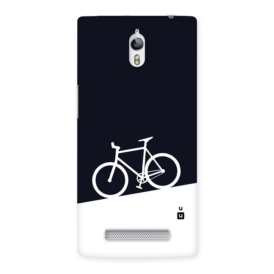 Bicycle Minimal Art Back Case for Oppo Find 7