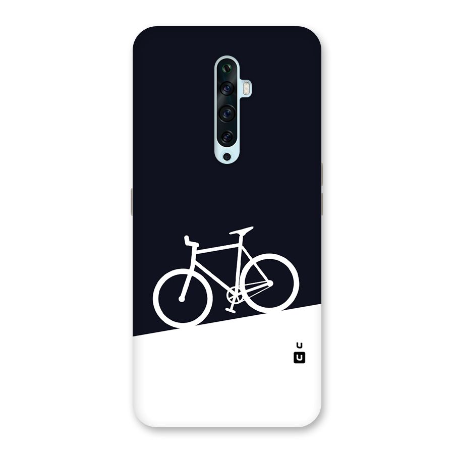 Bicycle Minimal Art Back Case for Oppo Reno2 Z