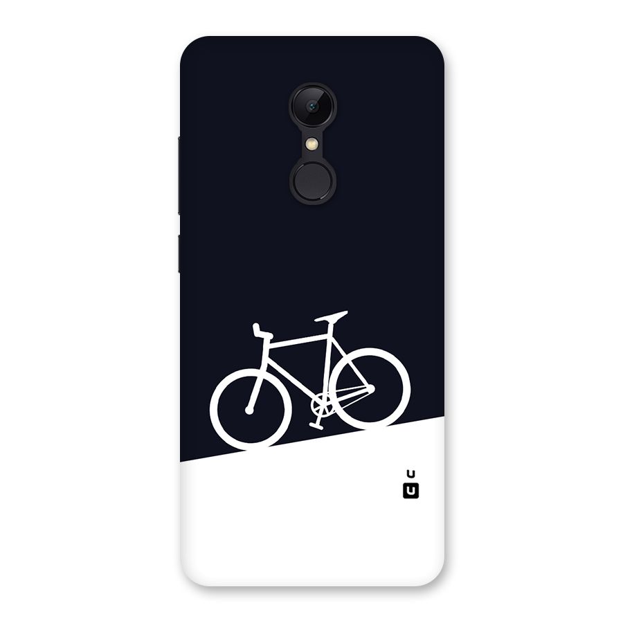 Bicycle Minimal Art Back Case for Redmi 5