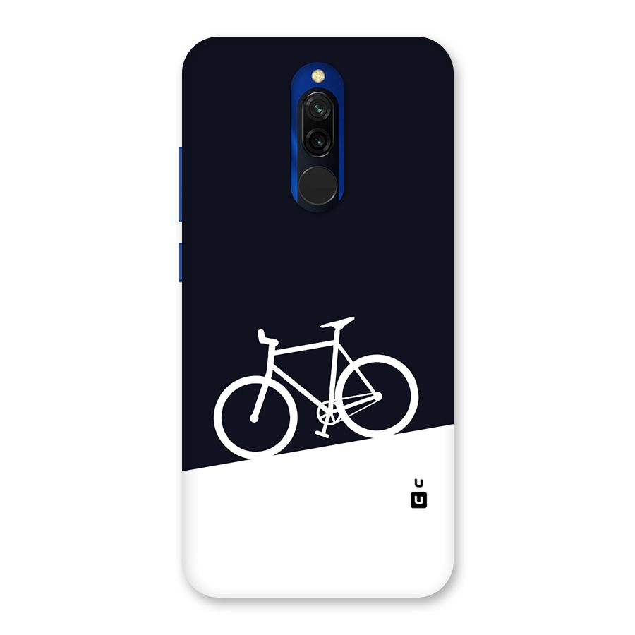 Bicycle Minimal Art Back Case for Redmi 8