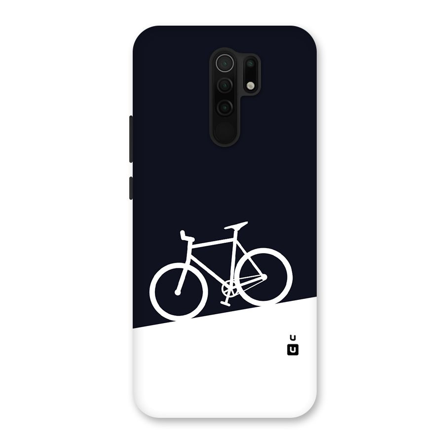 Bicycle Minimal Art Back Case for Redmi 9 Prime