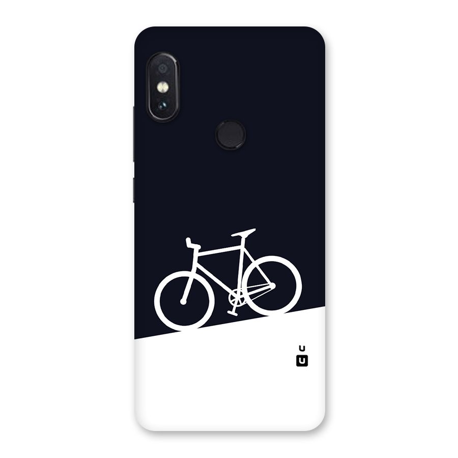 Bicycle Minimal Art Back Case for Redmi Note 5 Pro