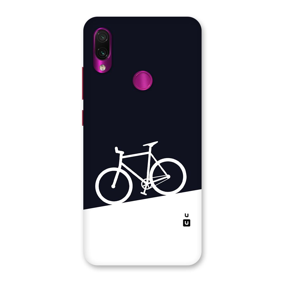 Bicycle Minimal Art Back Case for Redmi Note 7 Pro
