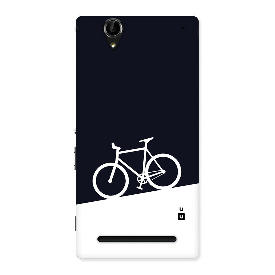 Bicycle Minimal Art Back Case for Sony Xperia T2