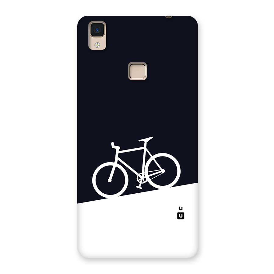 Bicycle Minimal Art Back Case for V3 Max