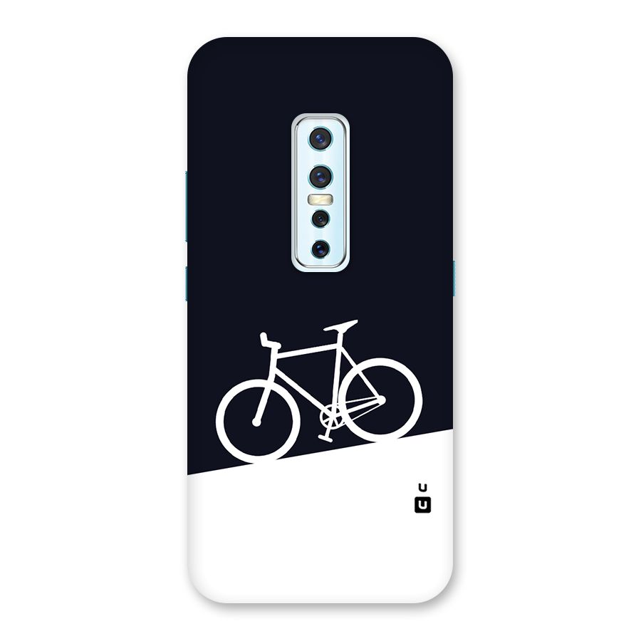 Bicycle Minimal Art Back Case for Vivo V17 Pro