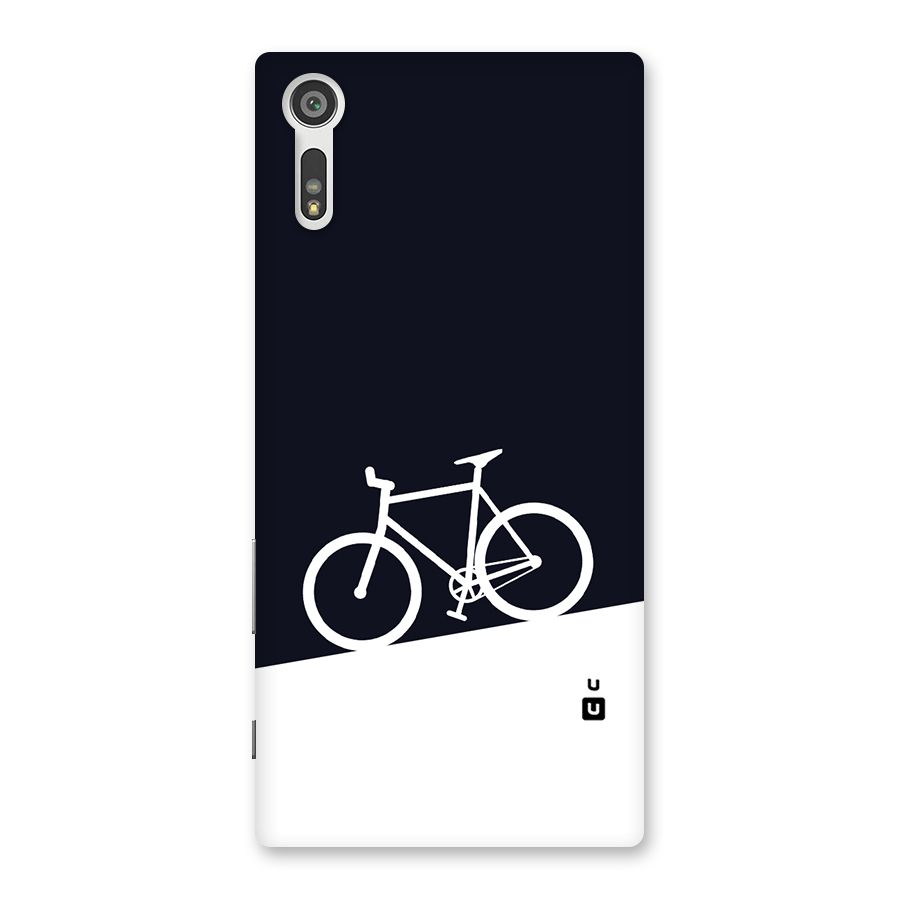 Bicycle Minimal Art Back Case for Xperia XZ