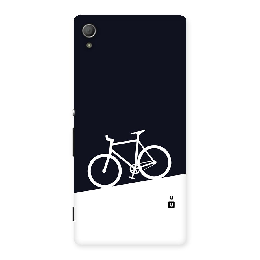 Bicycle Minimal Art Back Case for Xperia Z3 Plus
