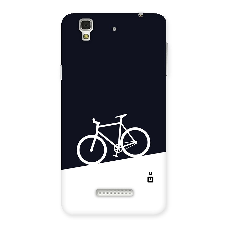 Bicycle Minimal Art Back Case for YU Yureka Plus