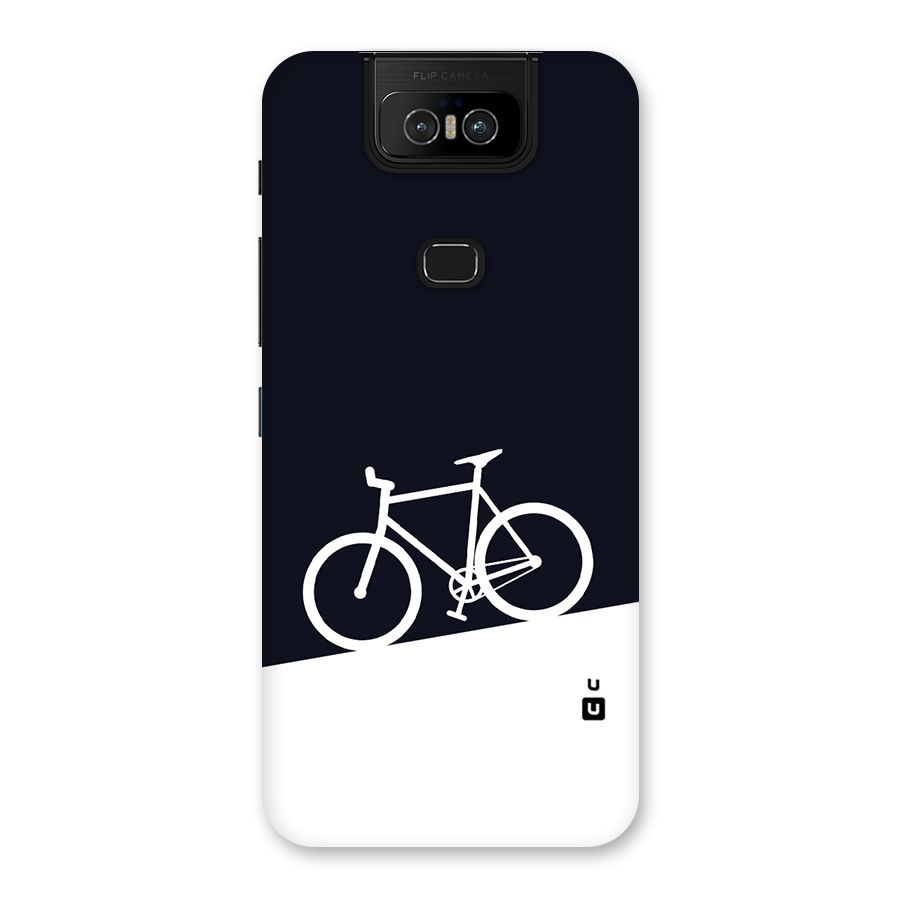 Bicycle Minimal Art Back Case for Zenfone 6z