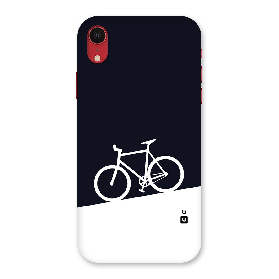 Bicycle Minimal Art Back Case for iPhone XR