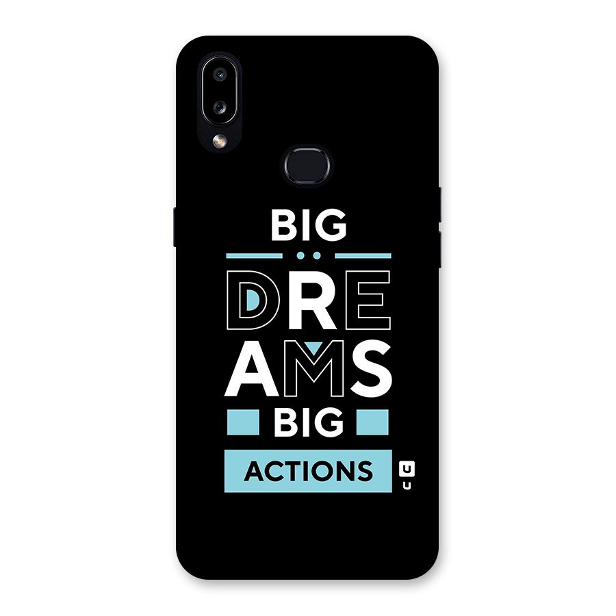 Big Dreams Big Actions Back Case for Galaxy A10s