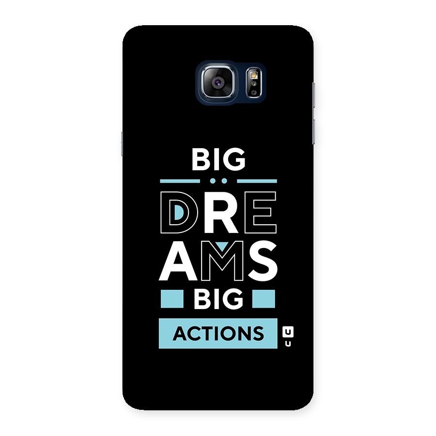Big Dreams Big Actions Back Case for Galaxy Note 5