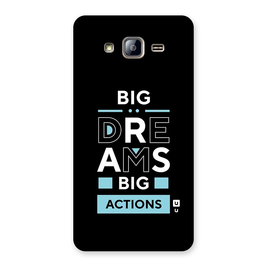 Big Dreams Big Actions Back Case for Galaxy On5
