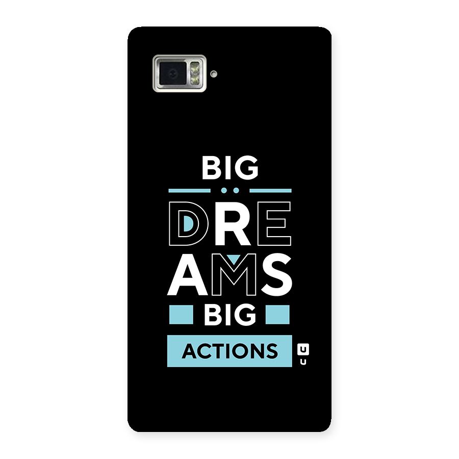 Big Dreams Big Actions Back Case for Vibe Z2 Pro K920