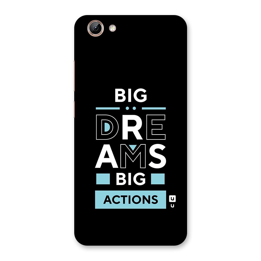 Big Dreams Big Actions Back Case for Vivo Y71