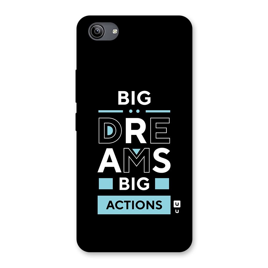 Big Dreams Big Actions Back Case for Vivo Y81i