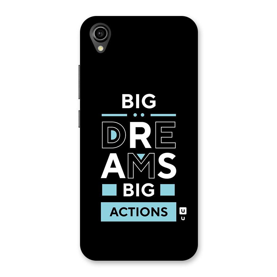 Big Dreams Big Actions Back Case for Vivo Y90
