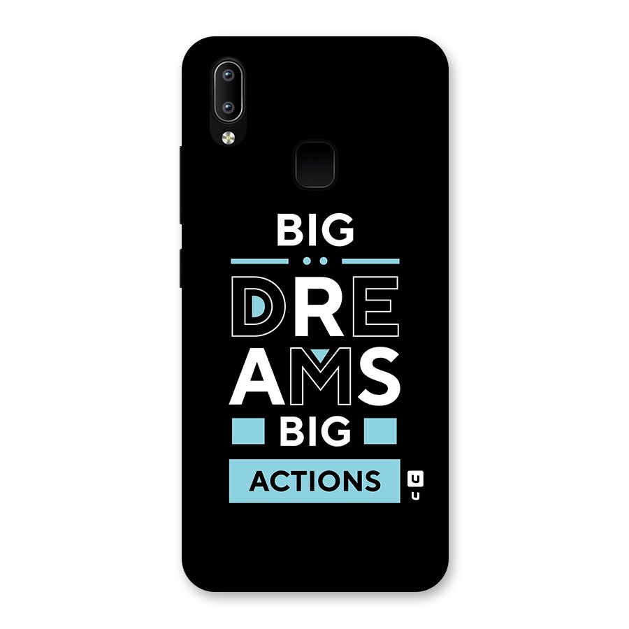 Big Dreams Big Actions Back Case for Vivo Y93