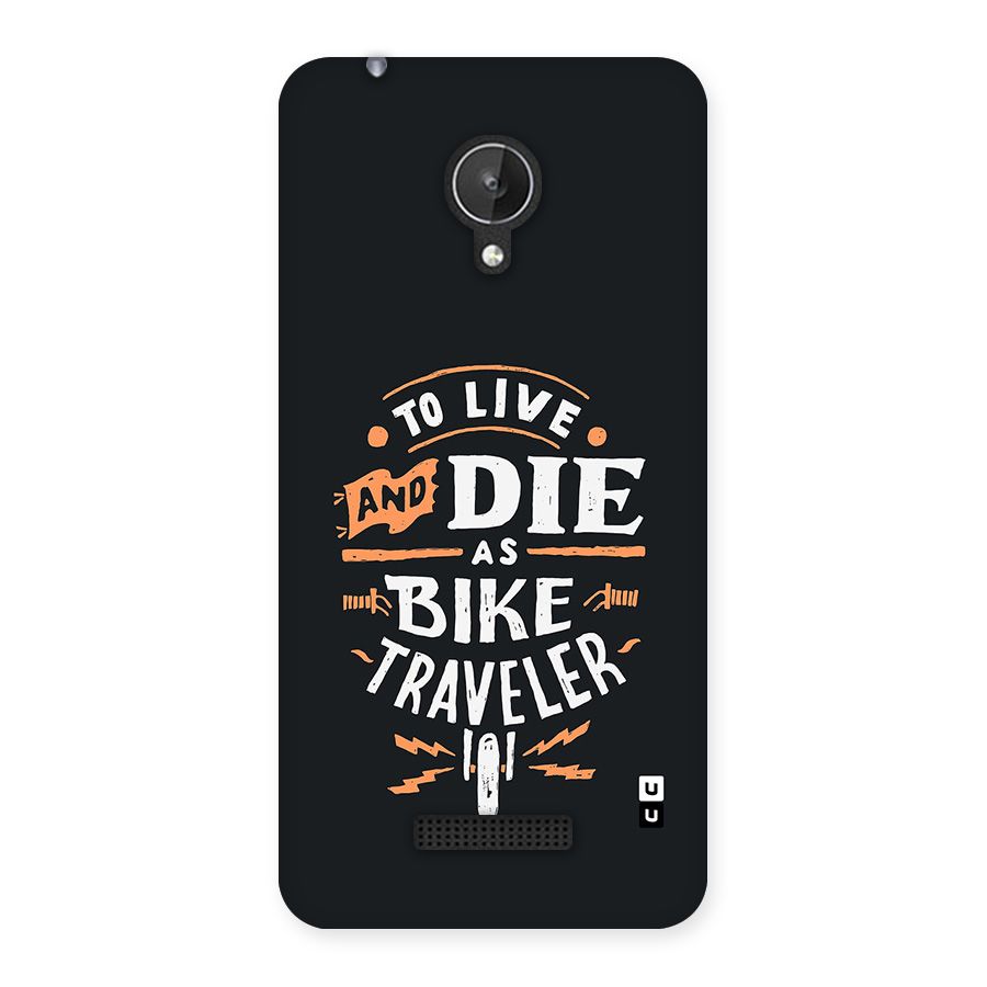 Bike Traveler Back Case for Canvas Spark Q380