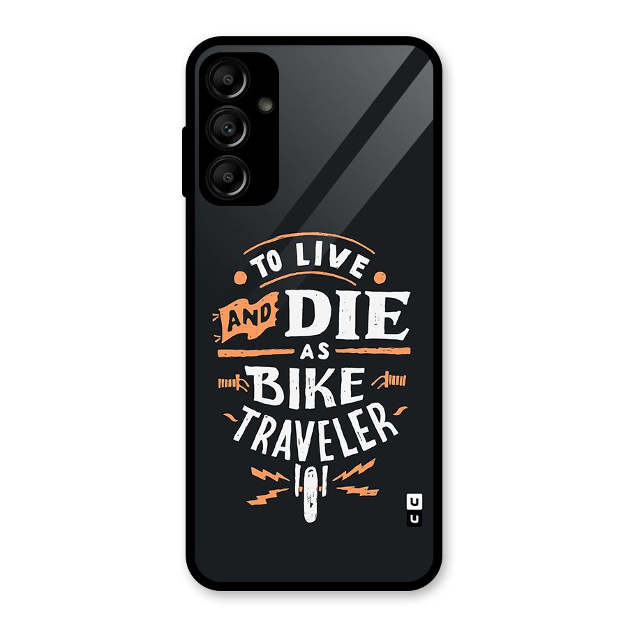 Bike Traveler Glass Back Case for Galaxy A14 5G