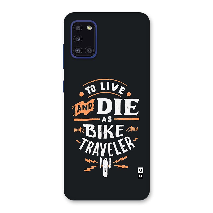 Bike Traveler Back Case for Galaxy A31