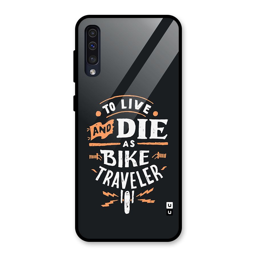 Bike Traveler Glass Back Case for Galaxy A50
