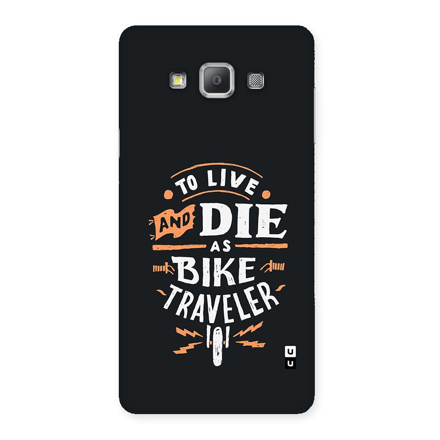 Bike Traveler Back Case for Galaxy A7
