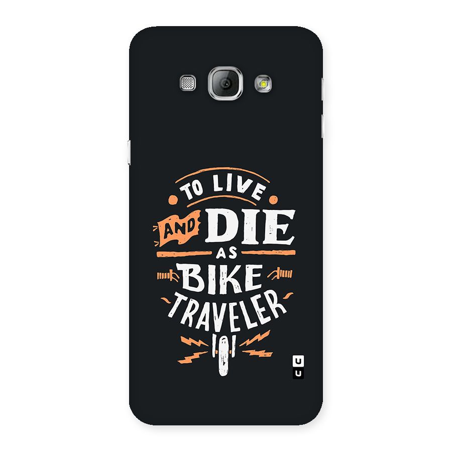 Bike Traveler Back Case for Galaxy A8