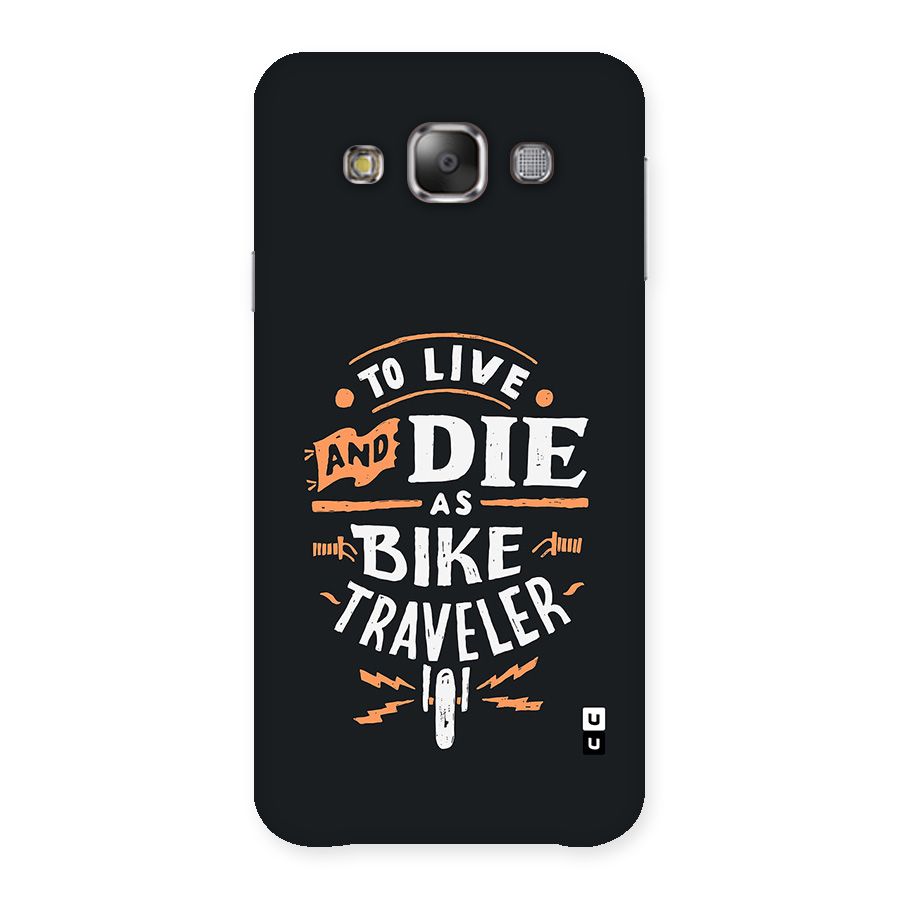 Bike Traveler Back Case for Galaxy E7