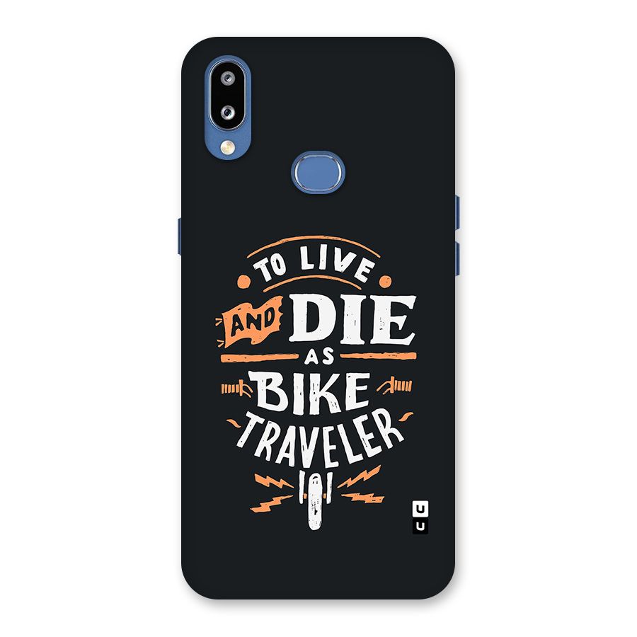 Bike Traveler Back Case for Galaxy M01s