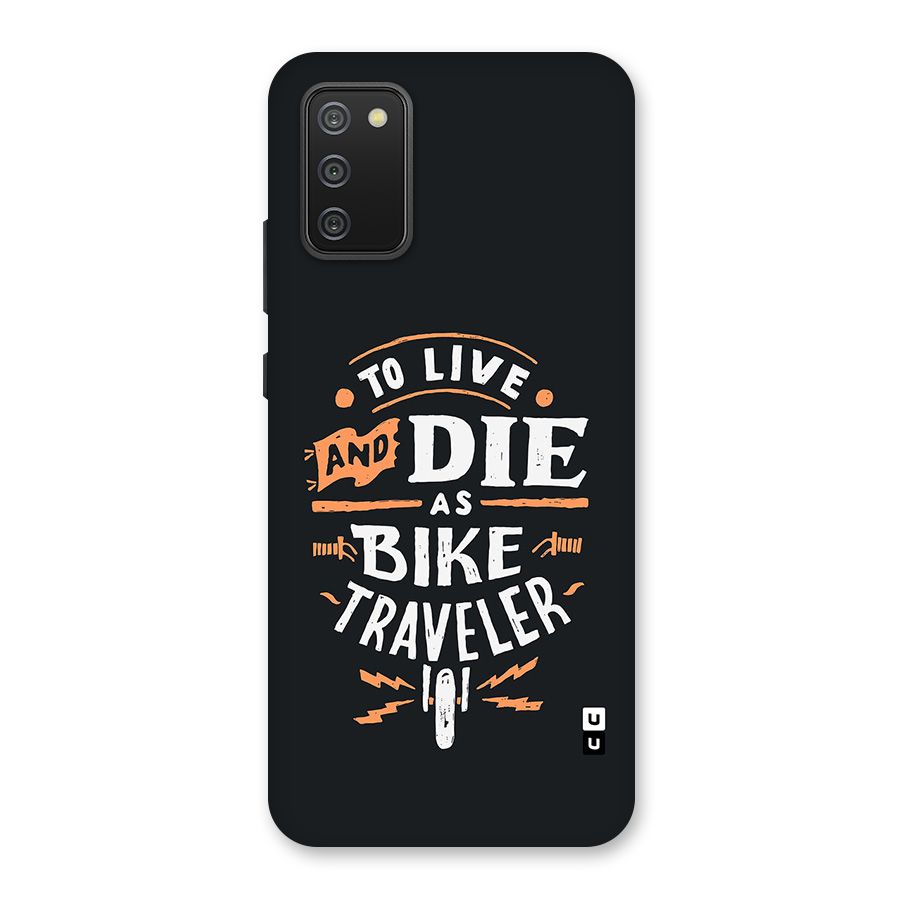 Bike Traveler Back Case for Galaxy M02s