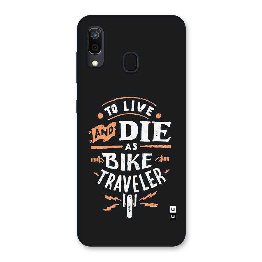 Bike Traveler Back Case for Galaxy M10s