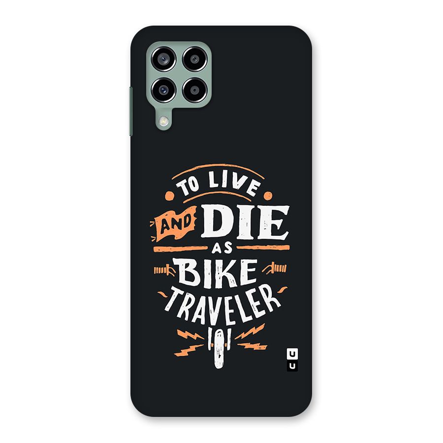 Bike Traveler Glass Back Case for Galaxy M33