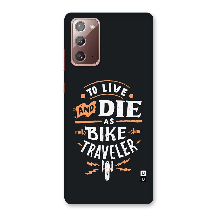 Bike Traveler Back Case for Galaxy Note 20