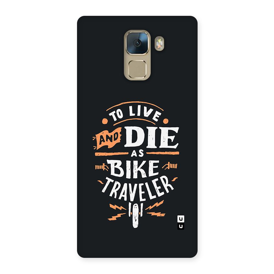 Bike Traveler Back Case for Honor 7