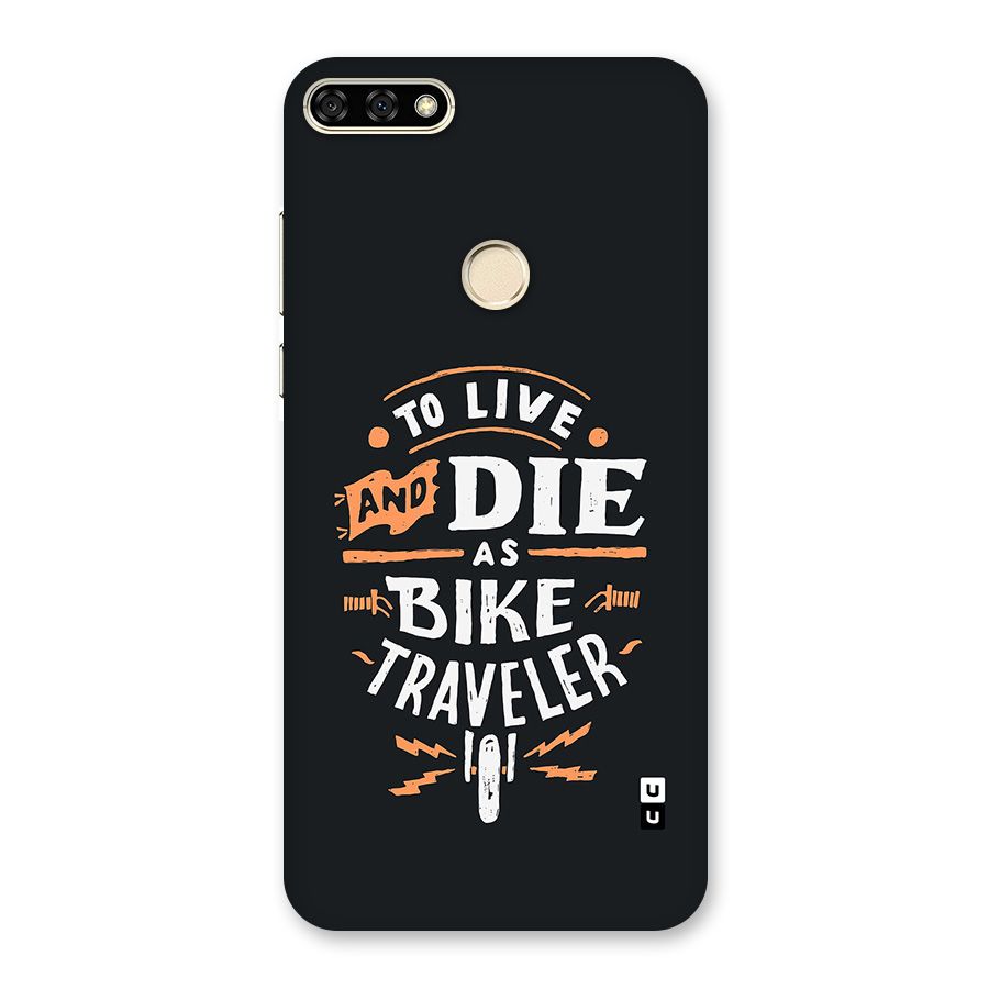 Bike Traveler Back Case for Honor 7A