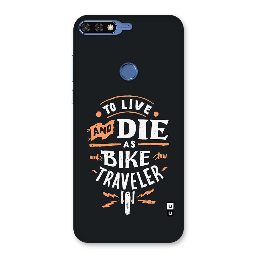 Bike Traveler Back Case for Honor 7C