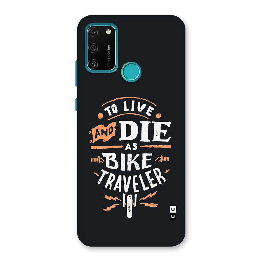 Bike Traveler Back Case for Honor 9A