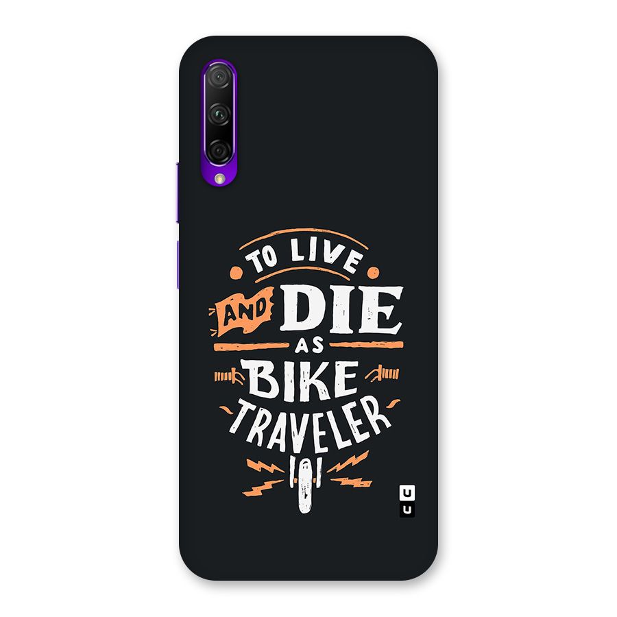 Bike Traveler Back Case for Honor 9X Pro