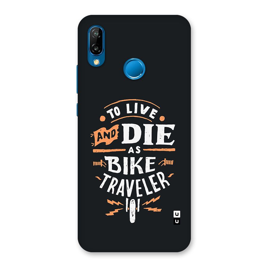 Bike Traveler Back Case for Huawei P20 Lite